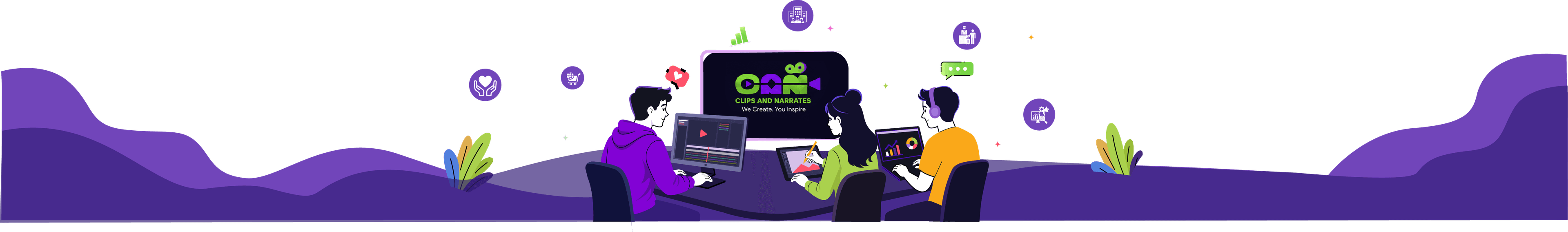 Our Mission & Creative Process Workflow - Clips and Narrates